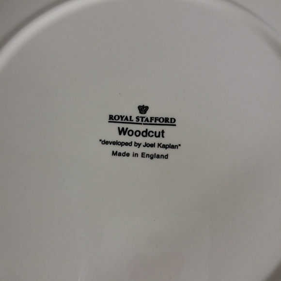 Royal Stafford Faux Bois Plate Platter 12.5 China - Picture 3 of 3